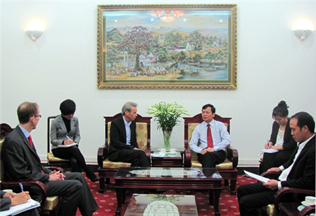 Thứ trưởng Nguyễn Trọng Đàm tiếp Cơ quan Phát triển Quốc tế Hoa Kỳ (USAID)