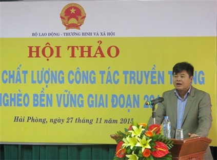 Nâng cao chất lượng truyền thông trong công tác giảm nghèo bền vững giai đoạn 2016 - 2020