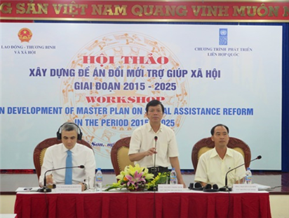 Đề án đổi mới trợ giúp xã hội giai đoạn 2015 - 2020