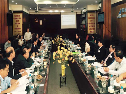 Thứ trưởng Phạm Minh Huân tiếp xã giao Đoàn công tác liên ngành của Lào