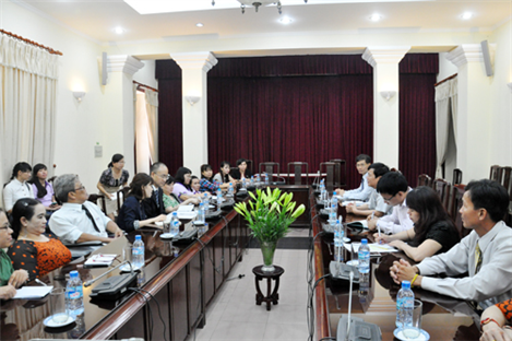 Thứ trưởng Nguyễn Trọng Đàm tiếp đại biểu Tổ chức Người khuyết tật Châu Á – Thái Bình Dương