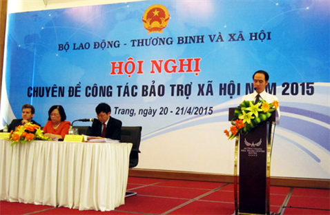 [MOLISA] Hội nghị chuyên đề công tác Bảo trợ xã hội năm 2015