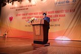 Mít tinh kỷ niệm Ngày Quốc tế Người khuyết tật 3-12
