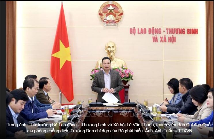Bộ Lao động - Thương binh và Xã hội họp Ban chỉ đạo phòng, chống COVID-19