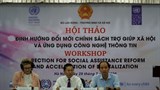 Định hướng đổi mới chính sách trợ giúp xã hội và ứng dụng công nghệ thông tin