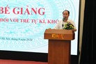 Bế giảng Lớp đào tạo Công tác xã hội đối với trẻ tự kỷ Khóa IV