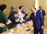 Thủ tướng Nguyễn Xuân Phúc gặp mặt 