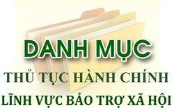 TTHC 2.000294: Cấp giấy phép hoạt động đối với cơ sở trợ giúp xã hội thuộc thẩm quyền của Phòng LĐTBXH