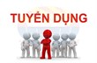 Tuyển chuyên gia tư vấn tài chính công