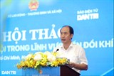 Công tác xã hội đóng vai trò quan trọng trong ứng phó biến đổi khí hậu