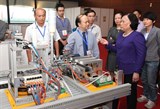 Bộ trưởng Bộ Lao động – Thương binh và Xã hội Phạm Thị Hải Chuyền kiểm tra công tác tổ chức, phục vụ Kỳ thi tay nghề ASEAN lần thứ 10 