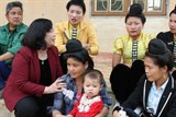 Bộ trưởng Phạm Thị Hải Chuyền thăm và làm việc tại Sơn La 