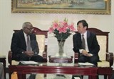 Thứ trưởng Nguyễn Trọng Đàm tiếp Tổng Thư ký kế hoạch Colombo