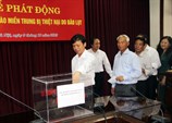 Bộ Lao động – Thương binh và Xã hội ủng hộ đồng bào lũ lụt 80 triệu đồng